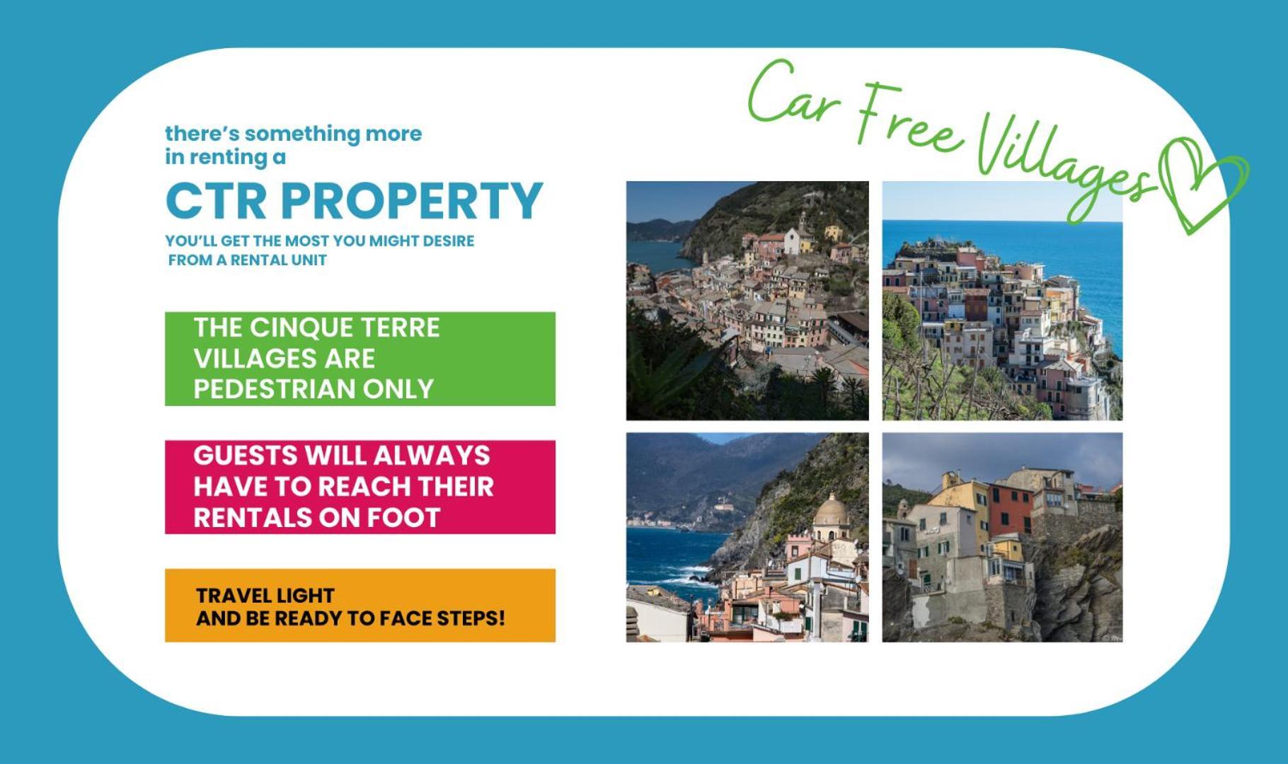 Recanissu With Balcony & Ac * Vernazza